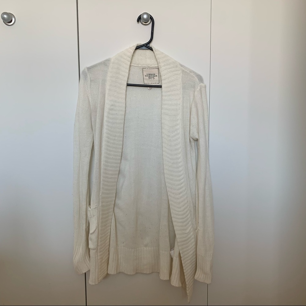 White Urban Heritage 1975 Cardigan